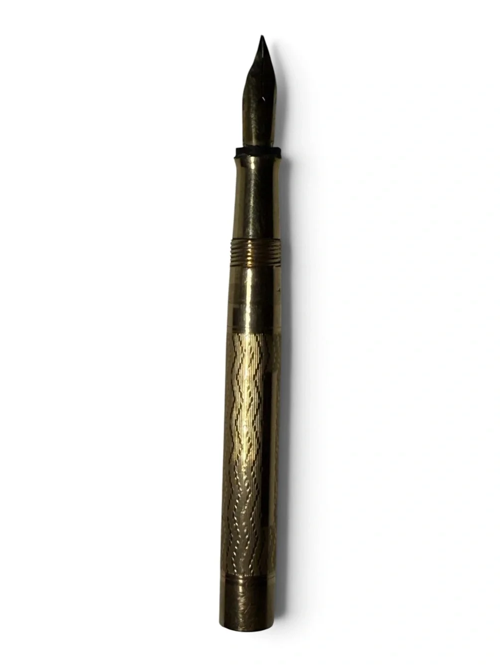 Vintage Wahl Eversharp Fountain Pen Pencil Set 14K Gold Nib Original Box